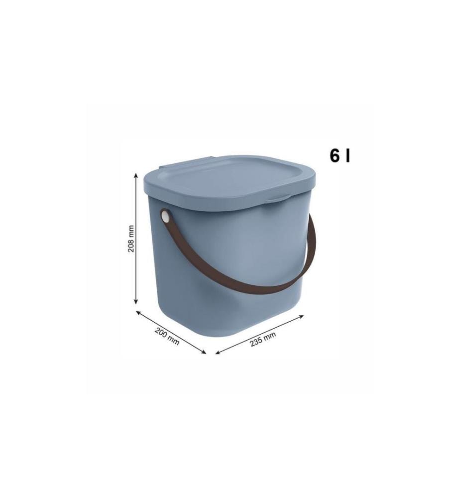 ROTHO - Babydesign Windeleimer YUMA 6 l Misty Blue