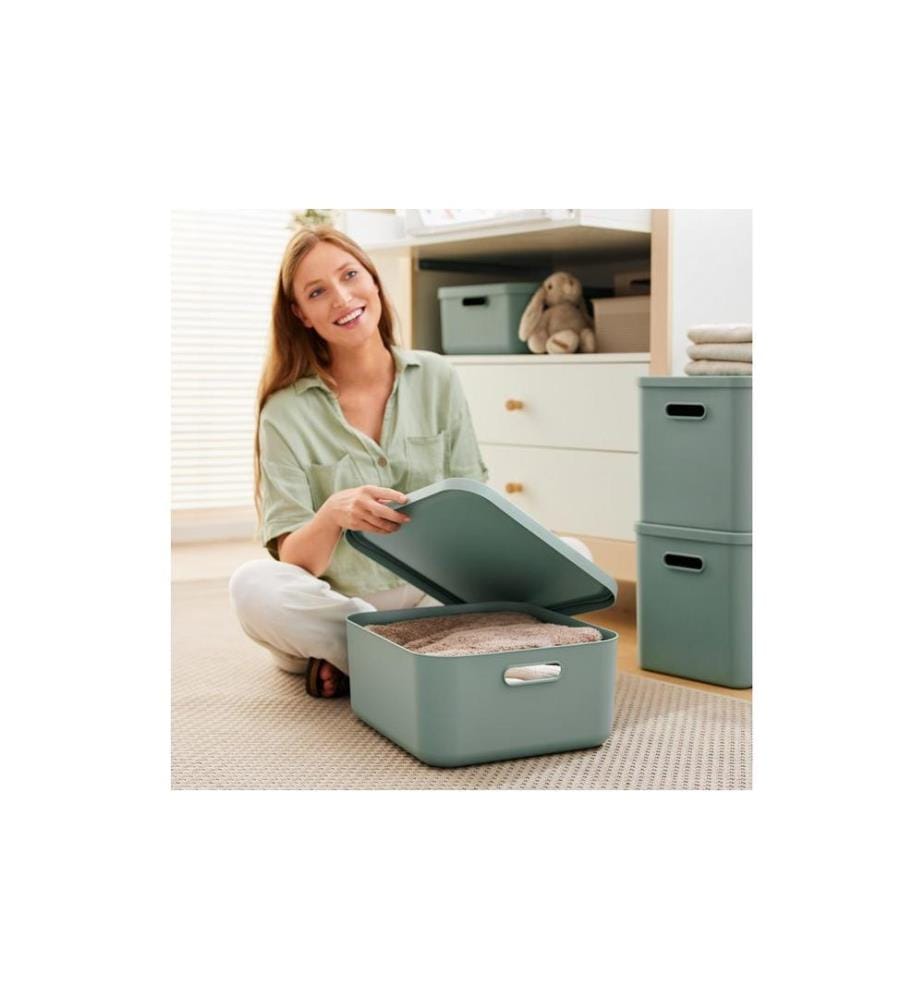 ROTHO - Babydesign Boîte à jouets KAYO M Sage Green