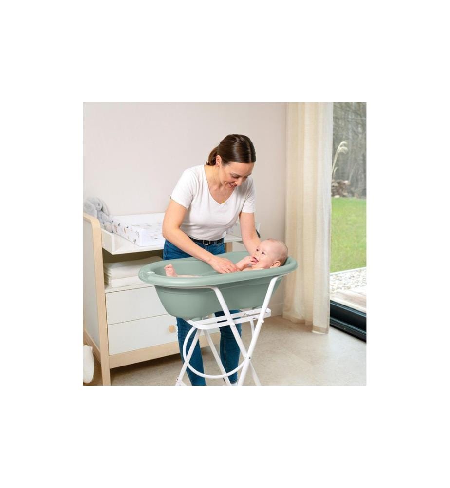 ROTHO - Babydesign Baignoire pour bébé TILO Sage Green
