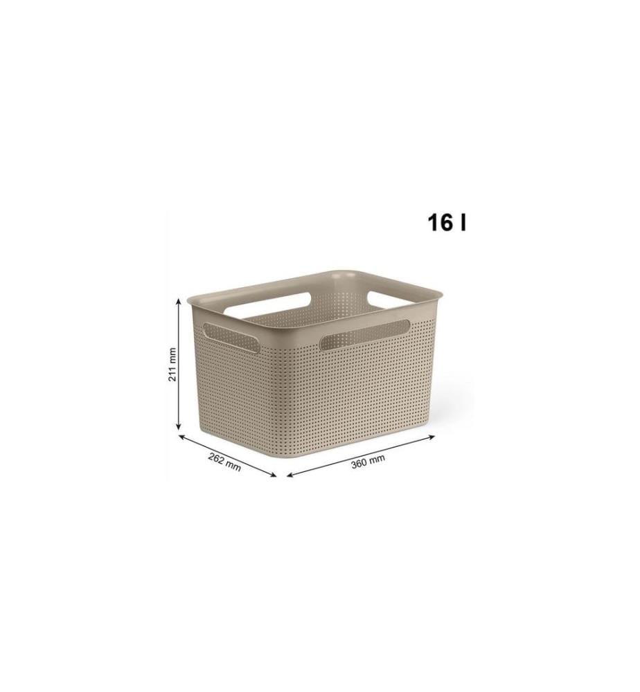 ROTHO - Babydesign Pflegekörbchen M PINA Cappuccino
