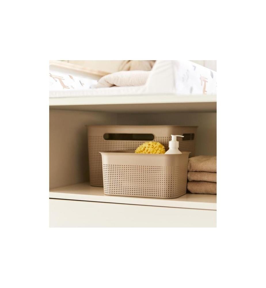 ROTHO - Babydesign Pflegekörbchen M PINA Cappuccino