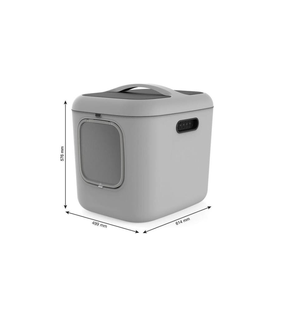 ROTHO - Katzentoilette Bea XL Hellgrau