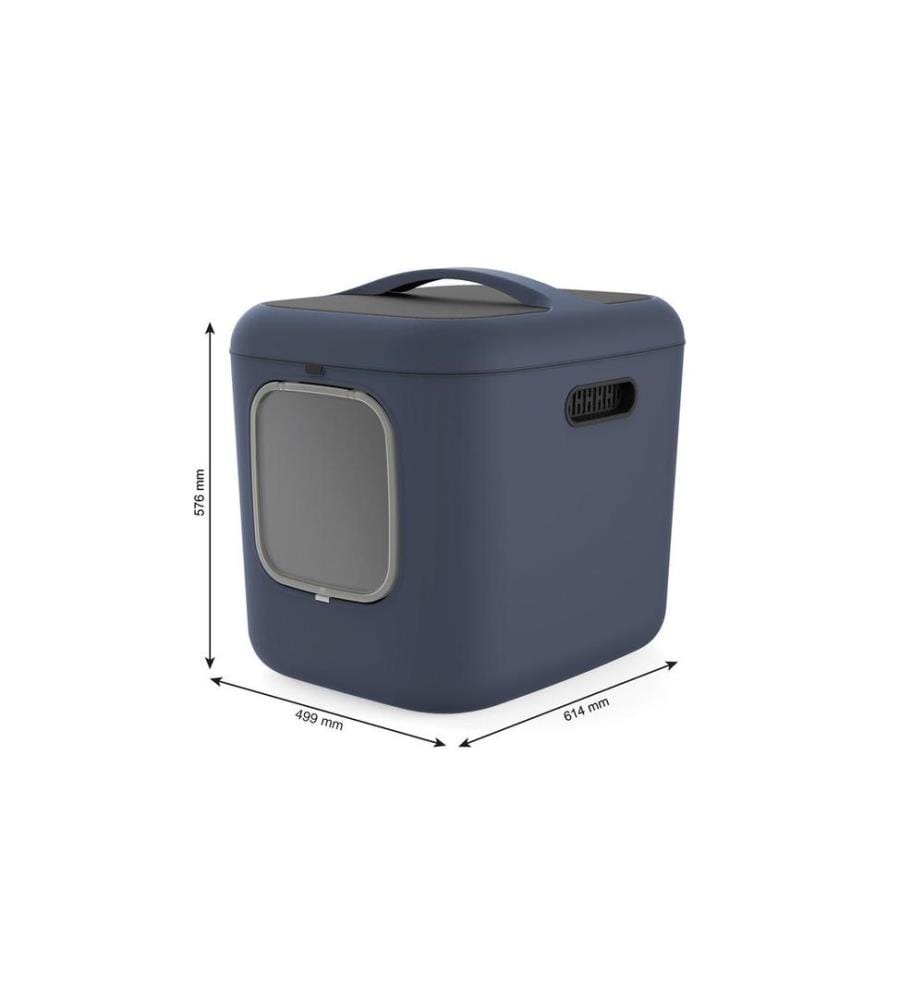ROTHO - Litière pour chats Bea XL Bleu marine