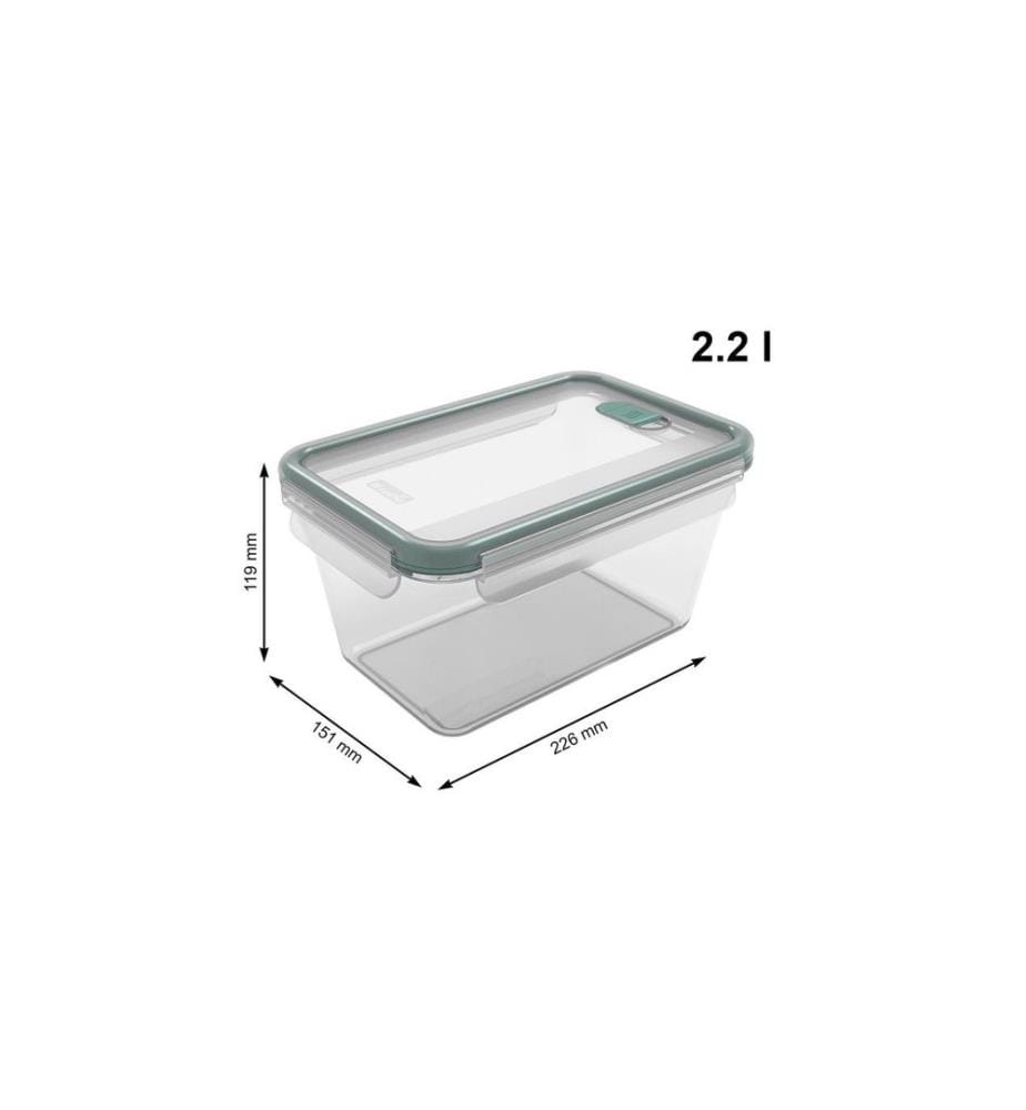 ROTHO - Boîte pour réfrigérateur NALA 2.2 l, Transparent