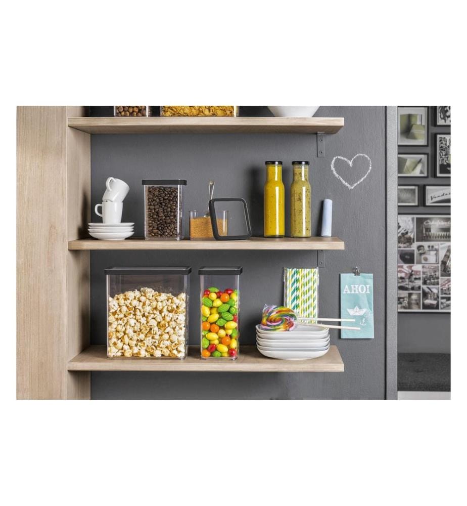 ROTHO - Set Premium boîtes 12 pcs. Loft 12 l, Noir