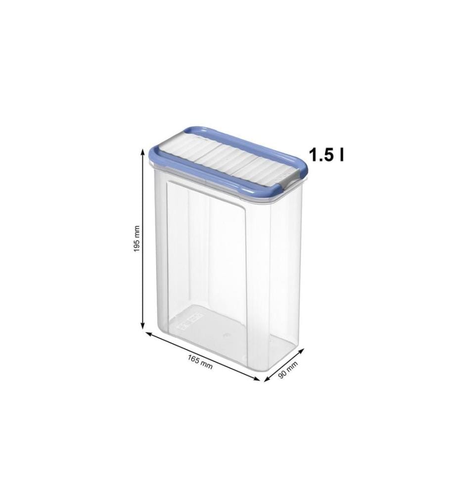 ROTHO - Set Premium boîtes 12 pcs. Domino 13 l, Transparent