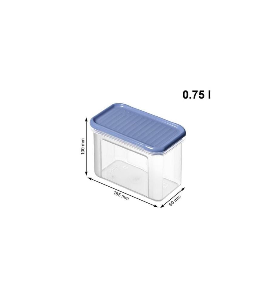 ROTHO - Set Premium boîtes 18 pcs. Domino 16 l, Transparent