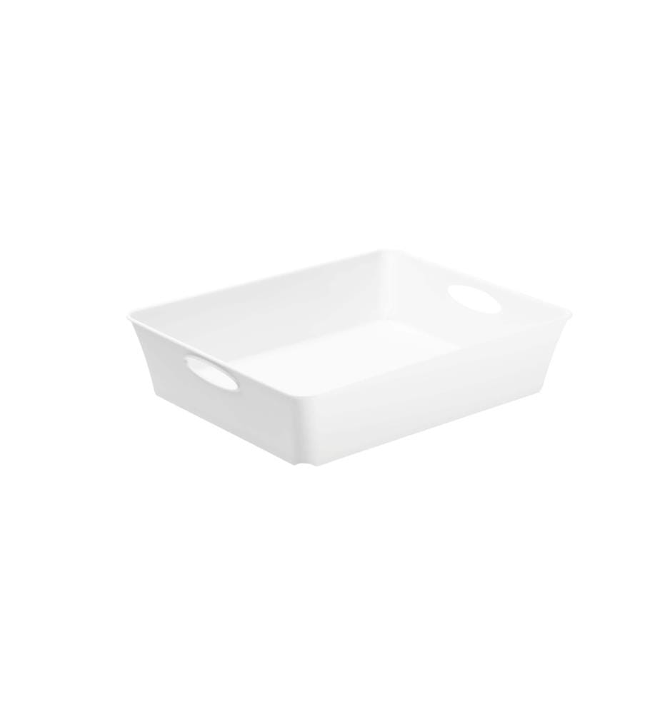 ROTHO - Boîte de rangement Living Box C5 / 2.5 litres blanc