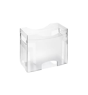 ROTHO - Accessoires pour dossiers suspendus Cube Boîte pour dossiers suspendus, Transparent