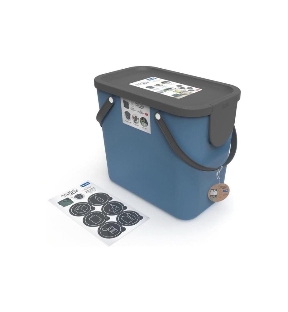 ROTHO - Recyclingbehälter Albula 25 l, Horizon Blau