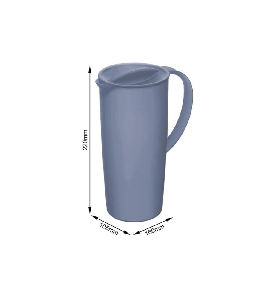 Rotho Pichet Caruba 1,2 l, Horizon Bleu