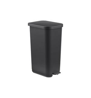 Rotho Poubelle à pédale Orbe 35 l 55 l, Noir