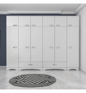 Kleiderschrank - Weiss