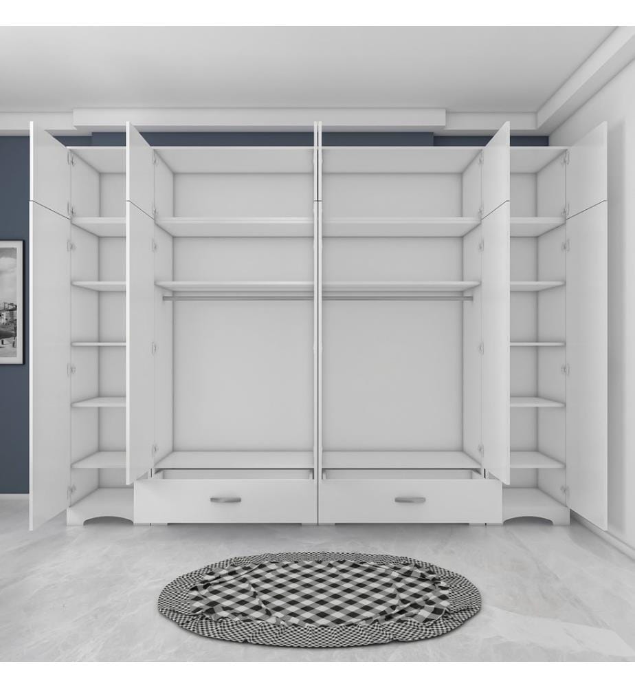 Kleiderschrank - Weiss