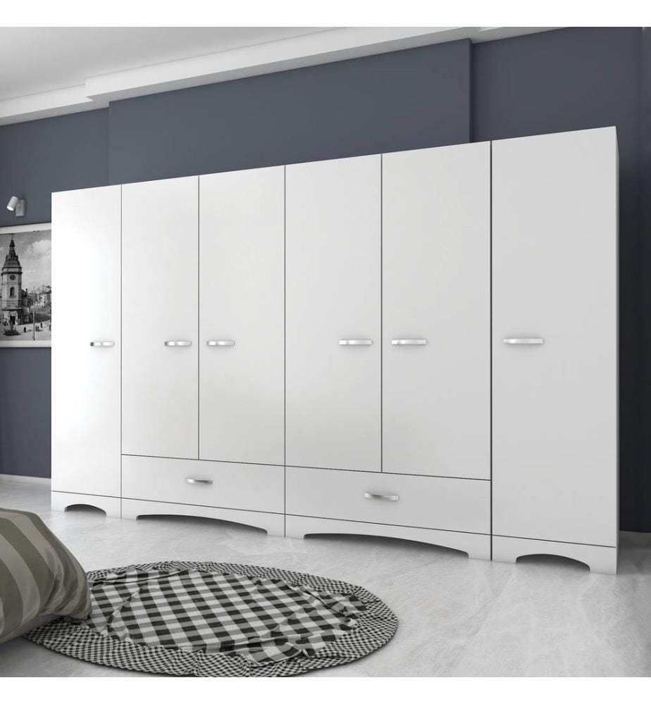 Kleiderschrank - Weiss