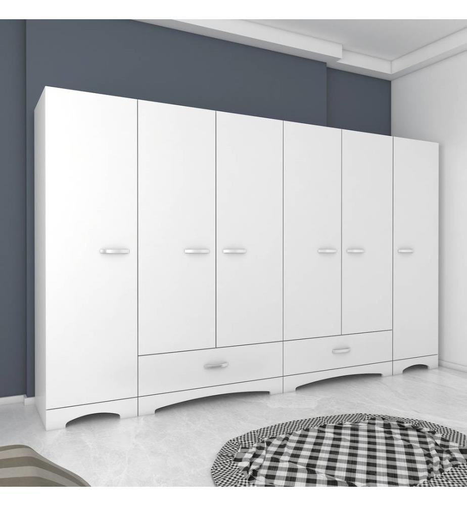 Kleiderschrank - Weiss