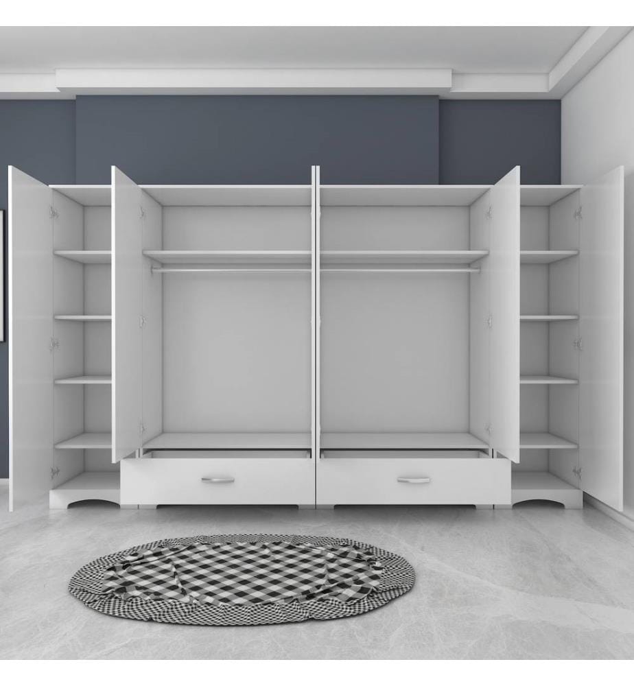 Kleiderschrank - Weiss