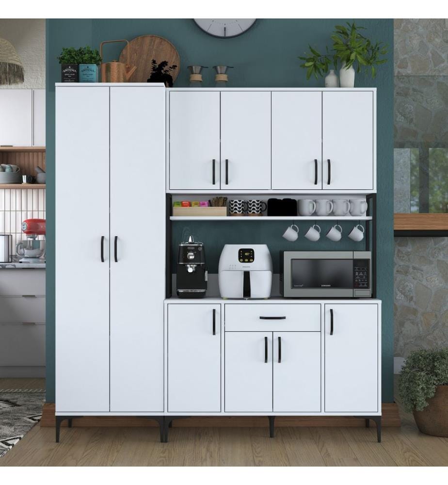 Mehrzweckschrank - Weiss