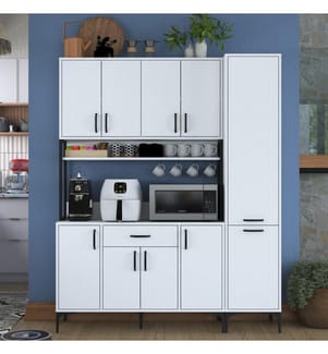 Mehrzweckschrank - Weiss
