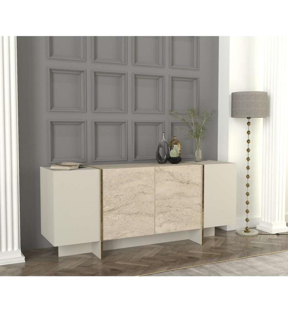 Console - Grès travertin