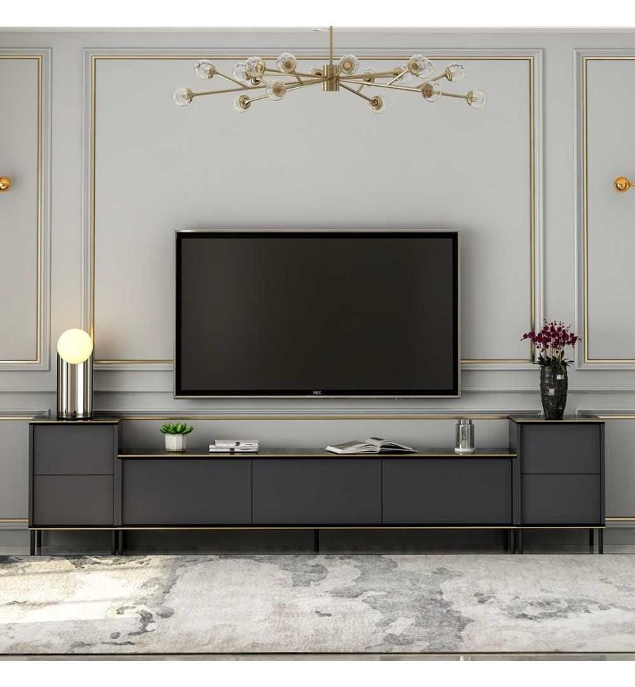 TV-Schrank - Anthrazit