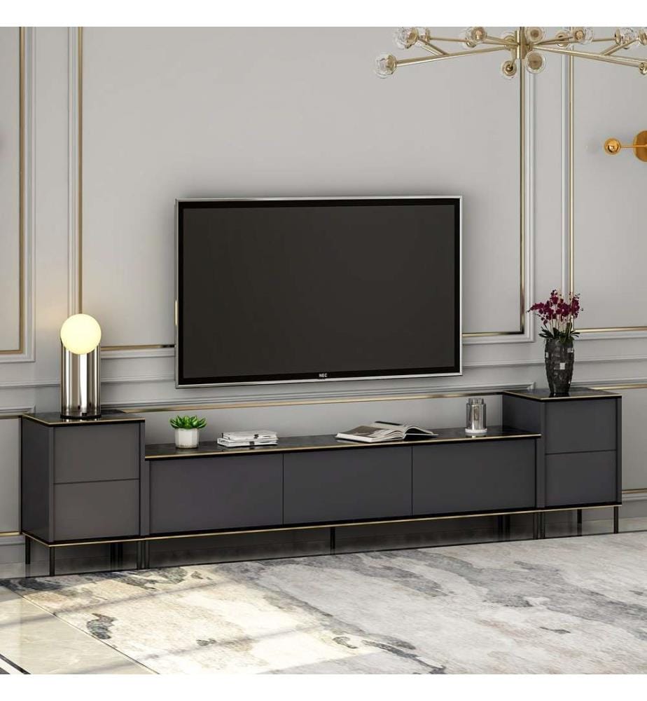 TV-Schrank - Anthrazit