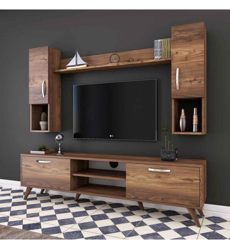 TV-Schrank - Nussbaum