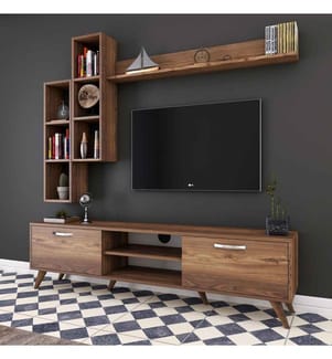 TV-Schrank - Nussbaum