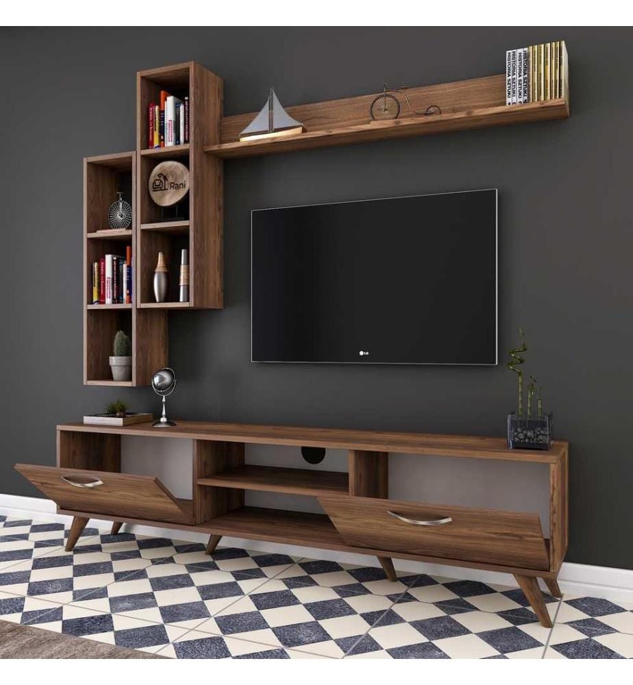 TV-Schrank - Nussbaum