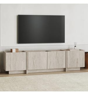 TV-Ständer - Travertin