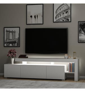 TV-Ständer - Weiss