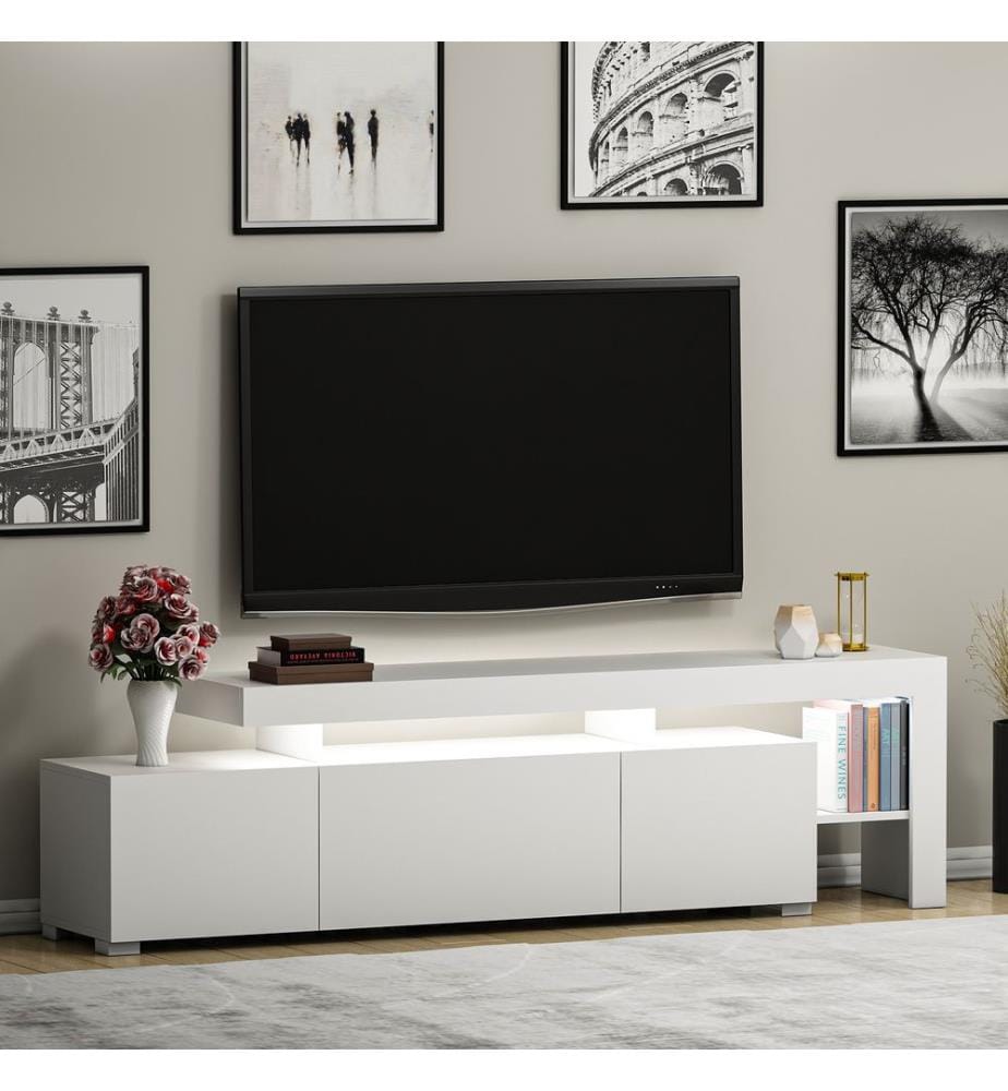 TV-Ständer - Weiss