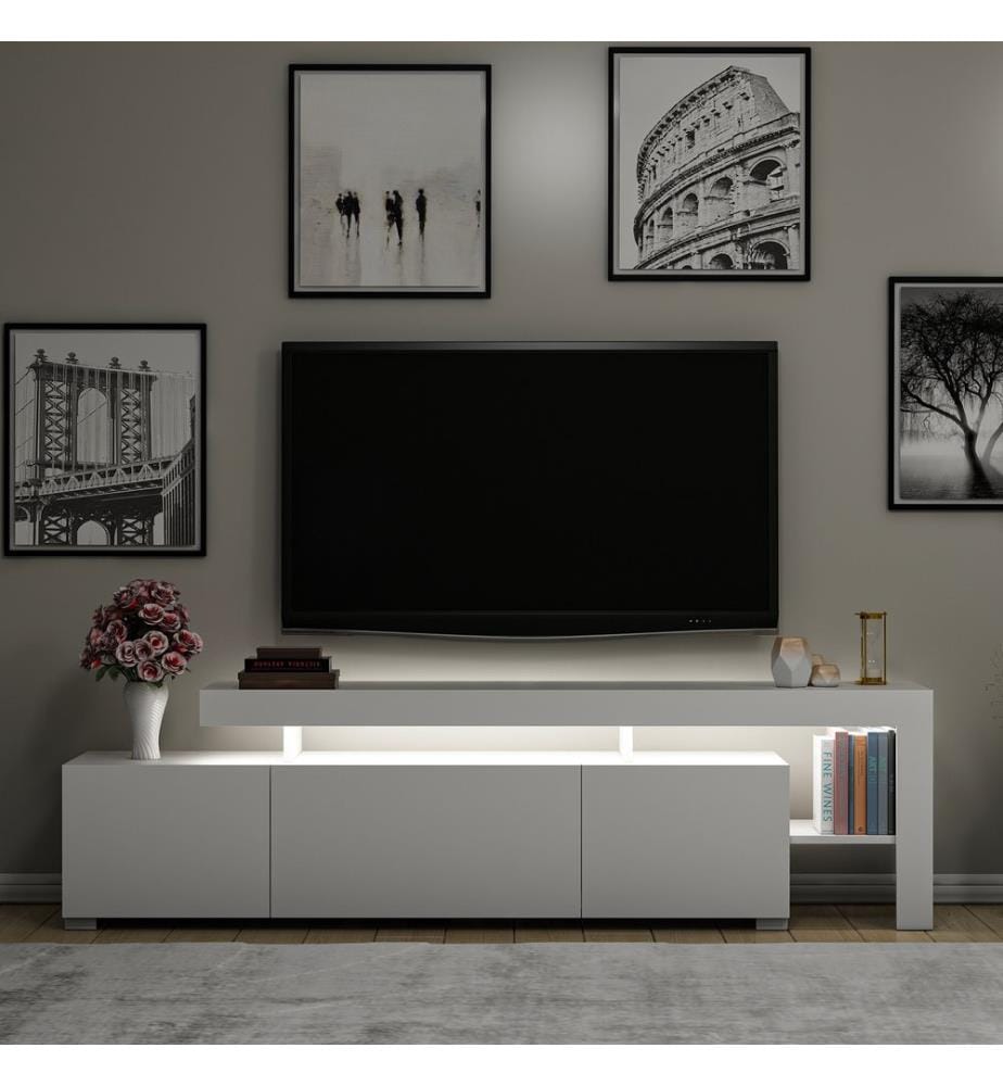 TV-Ständer - Weiss