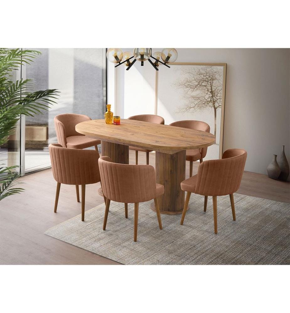 Extendable Dining Table - Walnut