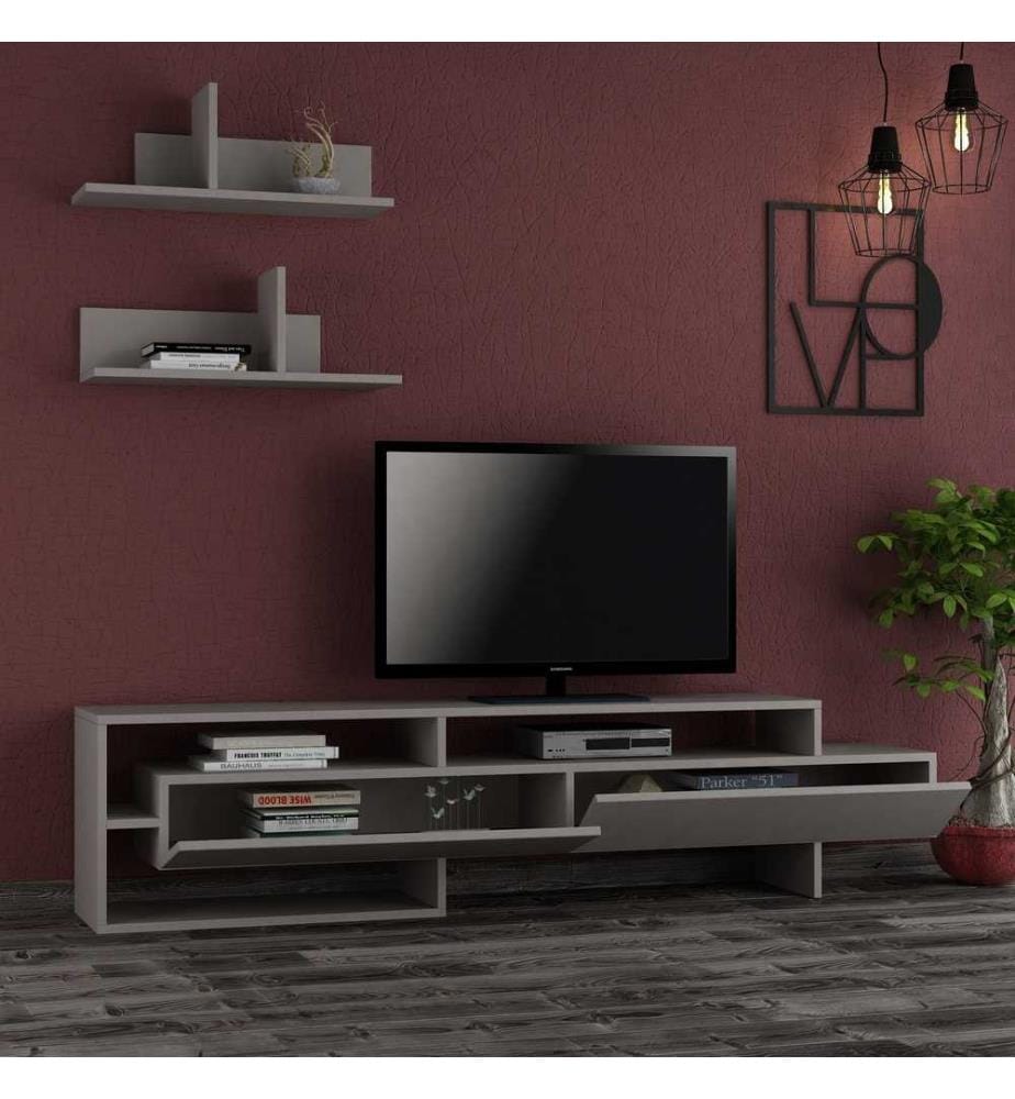 TV-Schrank - Hellmokka