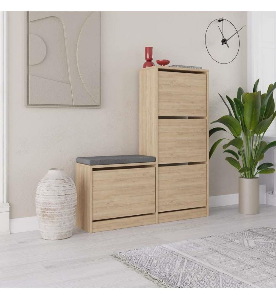 Schuhschrank - Eiche