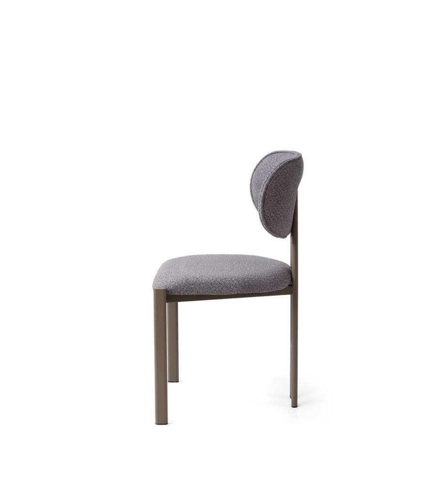Stuhl-Set (2 Stück) - Dunkelgrau Cappuccino
