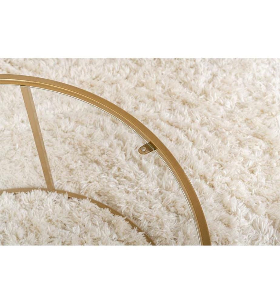 Table basse - Gold Transparent