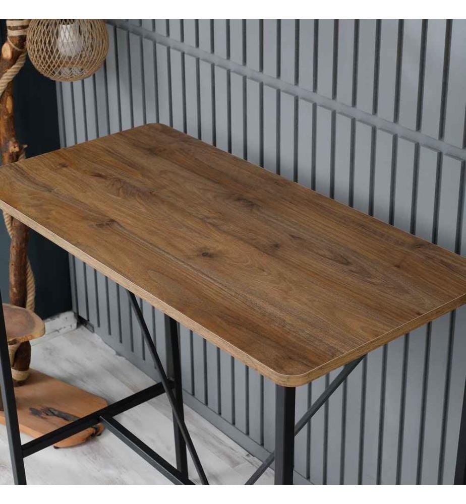 Bartisch - Walnuss Schwarz