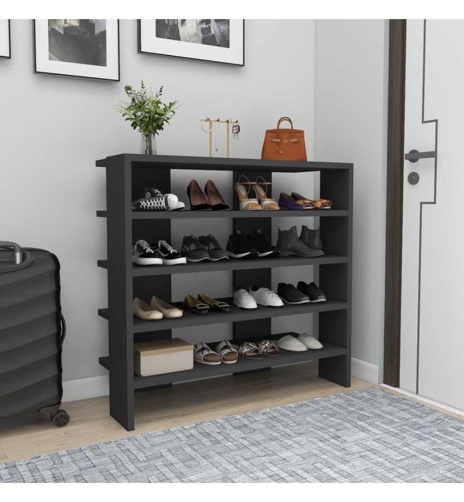 Schuhschrank - Anthrazit