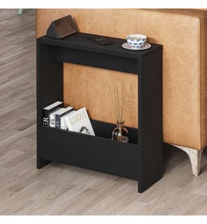 Beistelltisch - Schwarz aus Holz