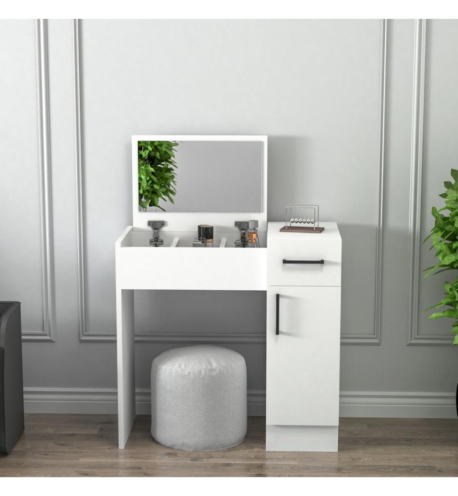 Table de maquillage - Blanc