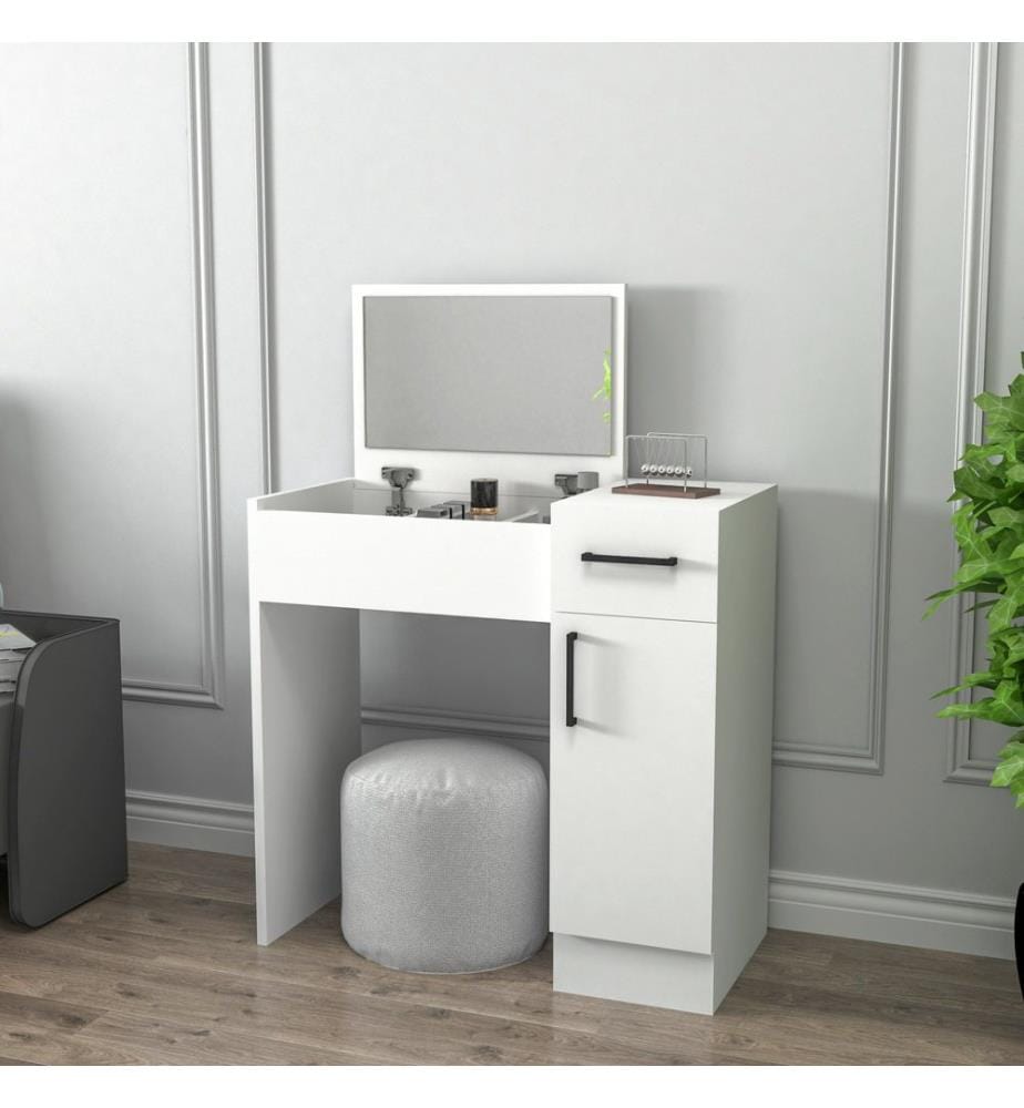Table de maquillage - Blanc