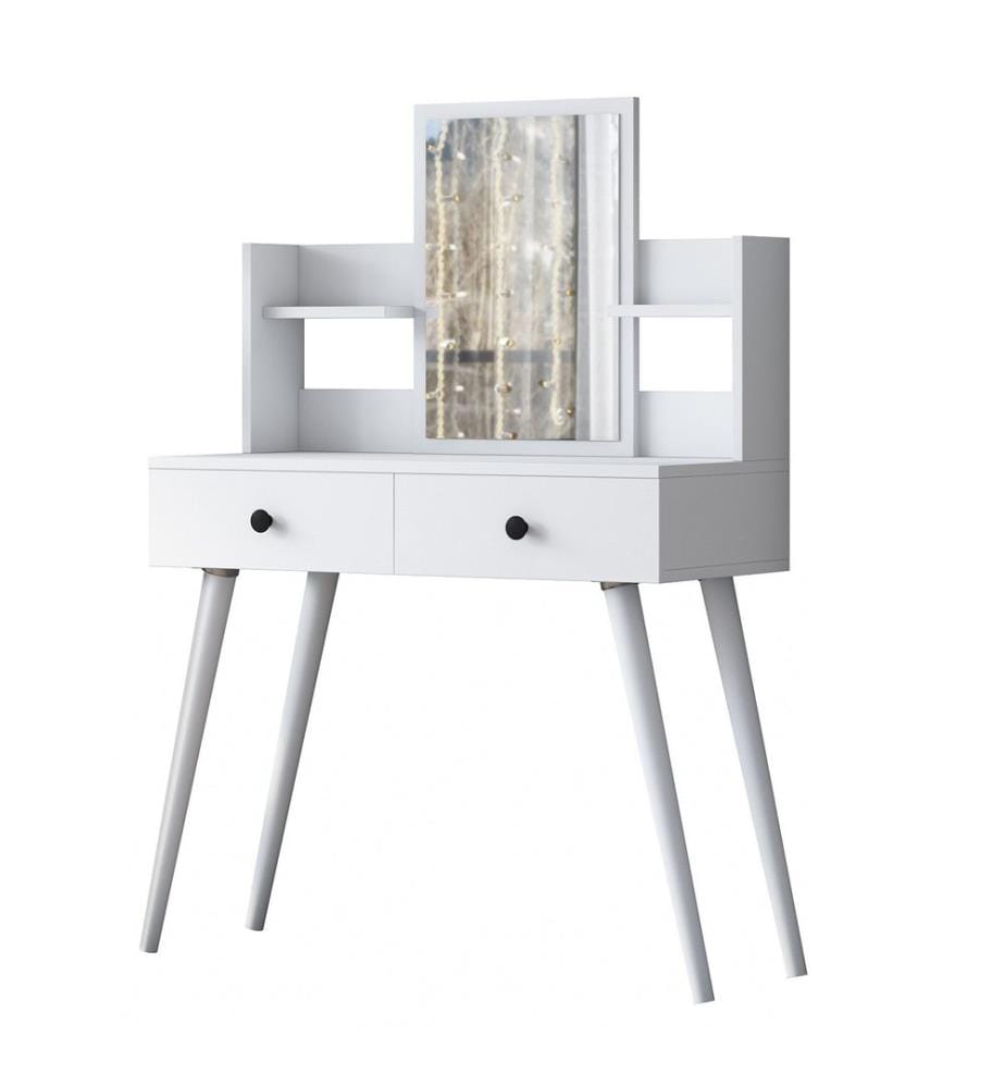 Table de maquillage - Blanc
