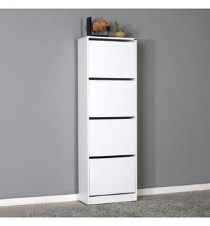 Schuhschrank - Weiss