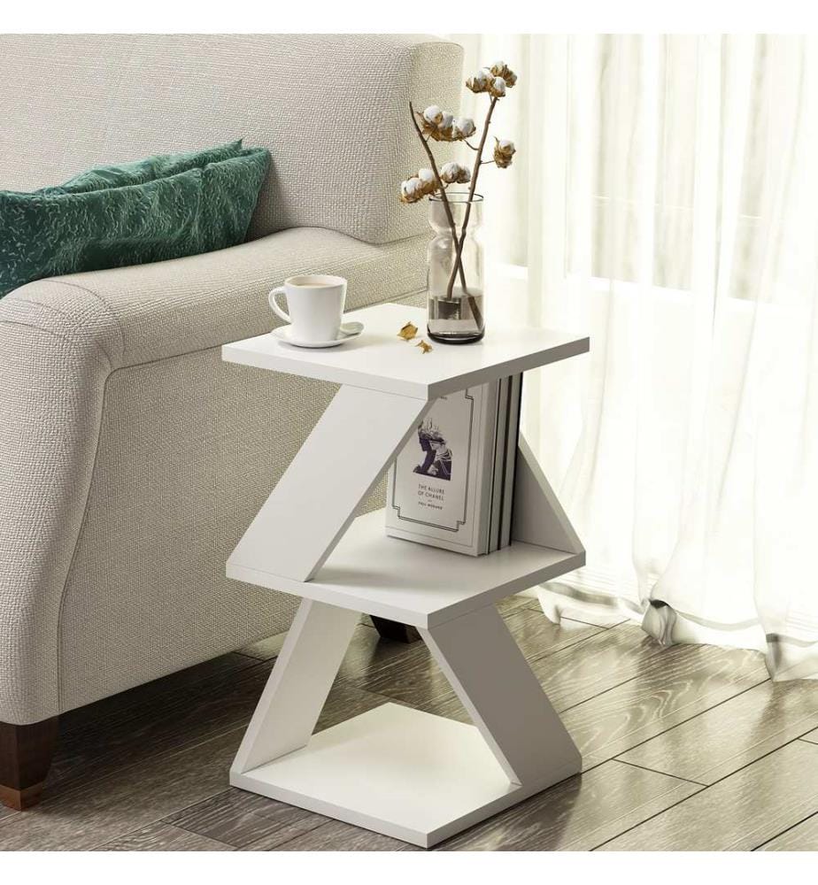 Table d'appoint - Blanc