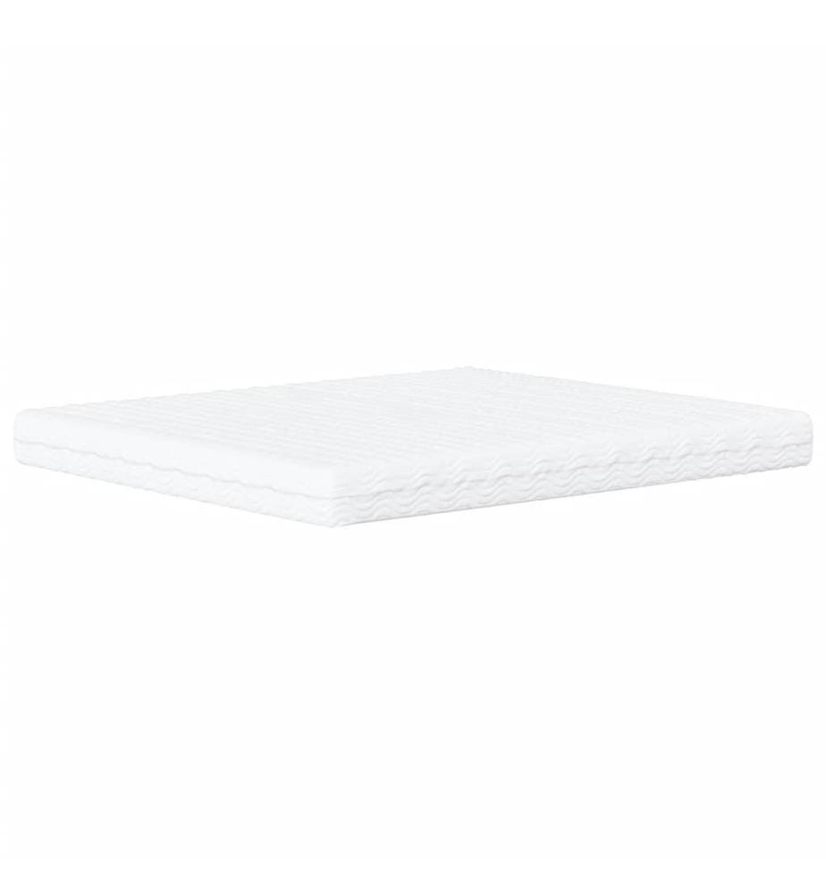 Lit avec matelas rose 160x200 cm velours