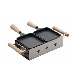 TTM - Teelicht-Raclette Twiny Cheese Inox Edelstahl
