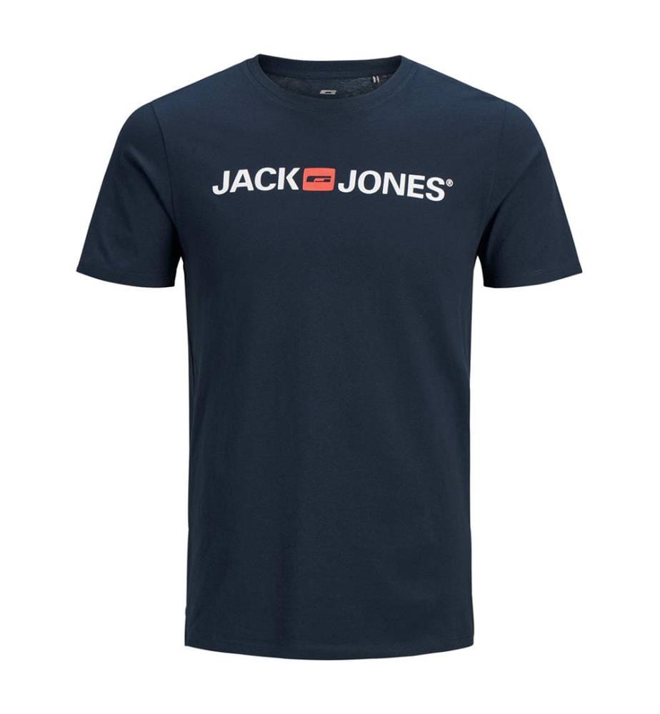 T-Shirt Jack & Jones Slim Fit - Blu Marino