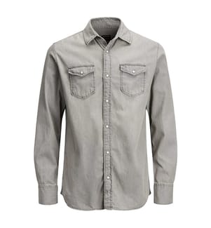 Camicia di jeans Sheridan - Grigio chiaro